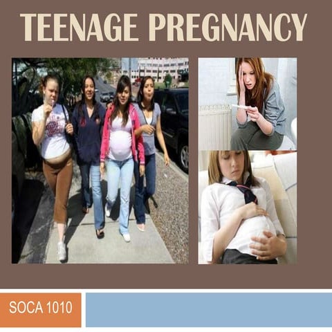 Teenage Pregnancy