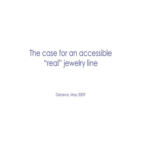 Real Accessible Jewellery