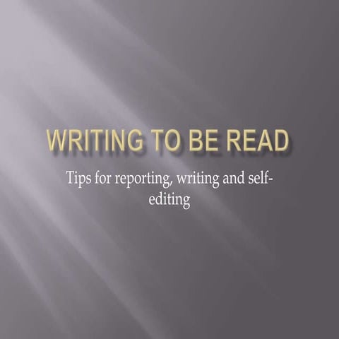 Realstorieswritingtoberead