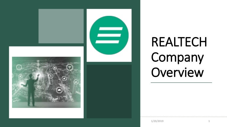 REALTECH Inc Company Overview 2019