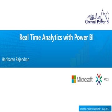 Real time analytics with Power BI | PDF | Cloud Computing | Internet