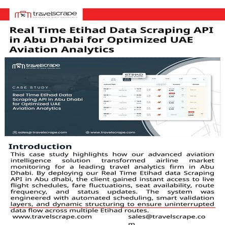 Real Time Etihad Data Scraping API in Abu Dhabi.pptx