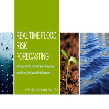 Real time flood risk forecasting presentation