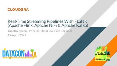 Real-time Streaming Pipelines with FLaNK