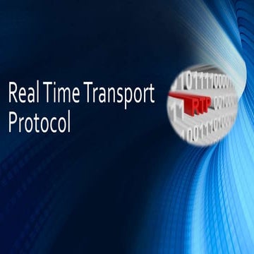 Real time transport protocol | PPT