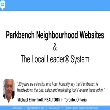 Is Parkbench for you?