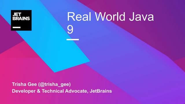 Real World Java 9