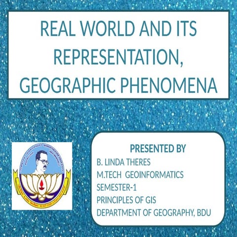 Geographical Information Science and remote sensing and analysis