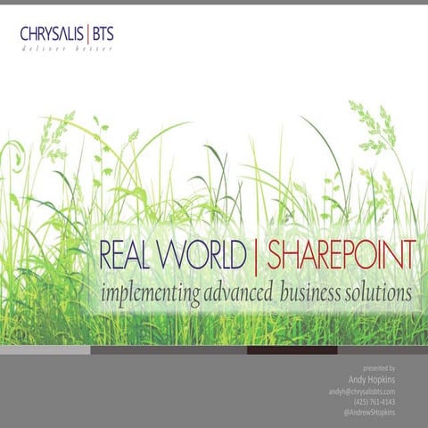 Real world share point   performance dashboard13.08.22 