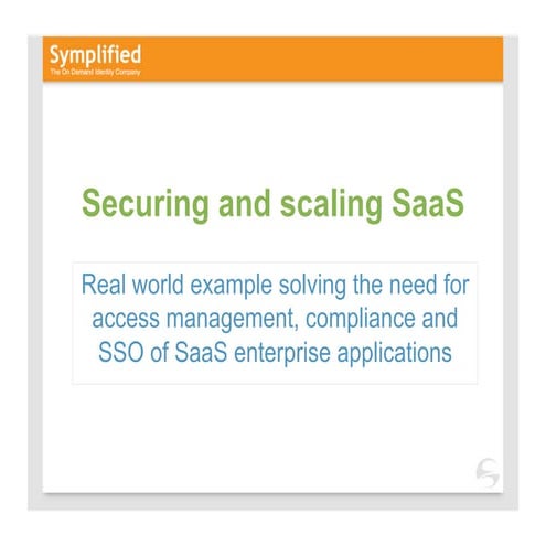 Safenet Authentication Service, SAS | PPTX