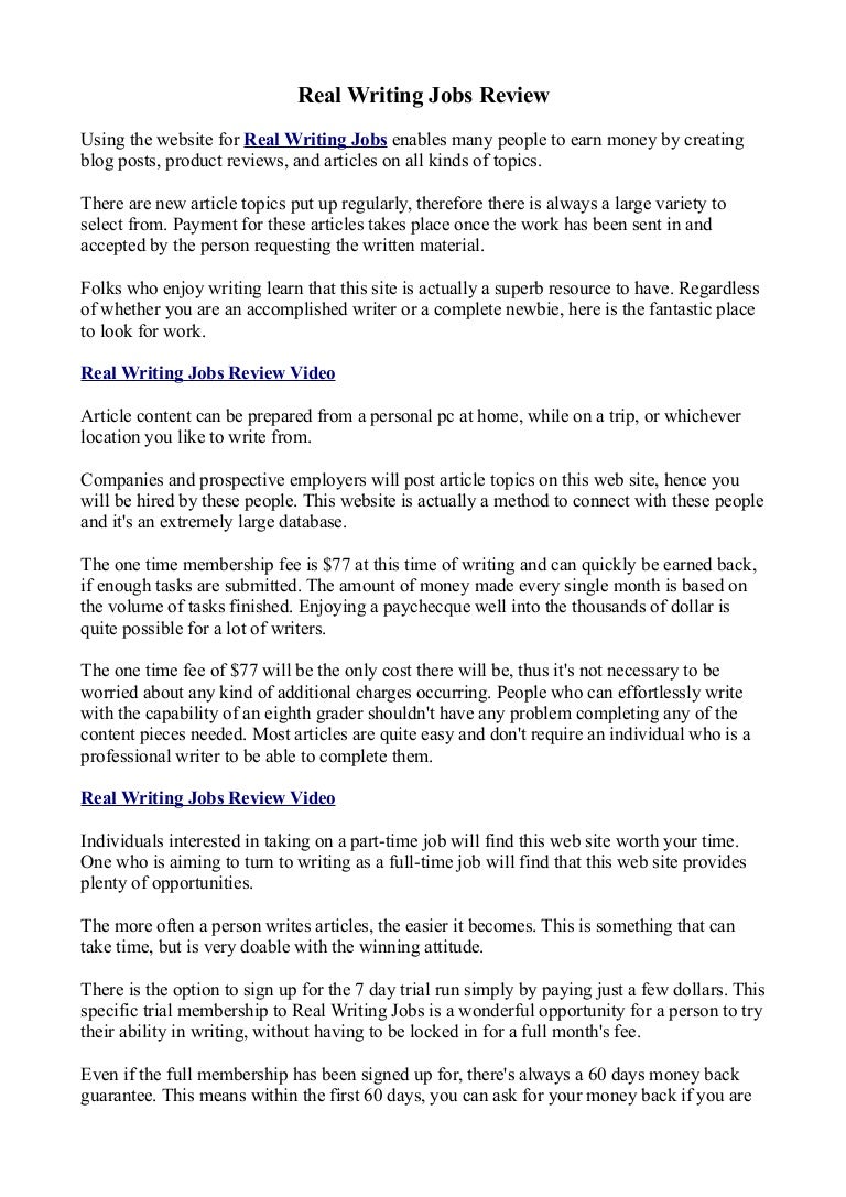 Remote writing jobs picture