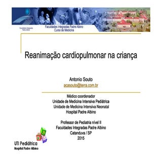 Reanimação cardiopulmonar avançada ...