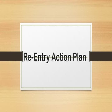 Re- Entry Action Plan presentation PPT.pptx