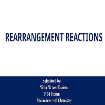 Presentation on Rearrangement Reactions.pptx