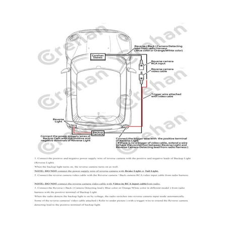 Rear view camera installation | DOC
