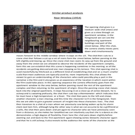 Rear window | PPTX