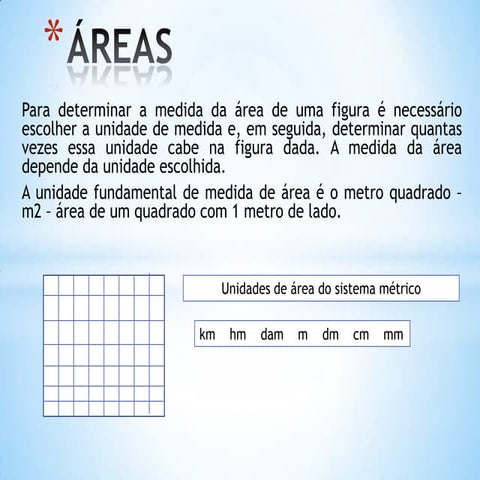 áReas