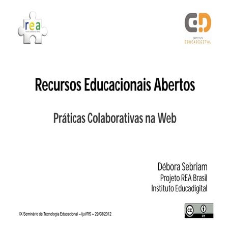 REA: Práticas Colaborativas na Web 