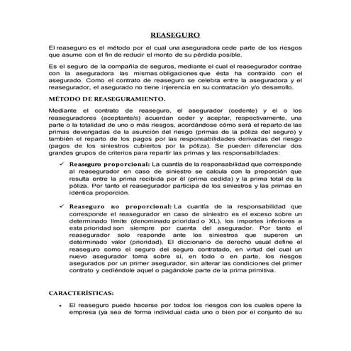 Tema 11. empresas de seguro y reaseguro | PPT