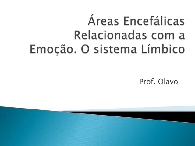 áReas encefálicas relacionadas com ...