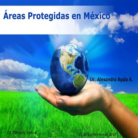 Áreas Protegidas en México
