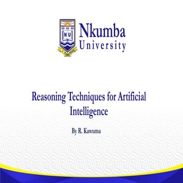 Reasoning techniques for artificial intelligence.pptx