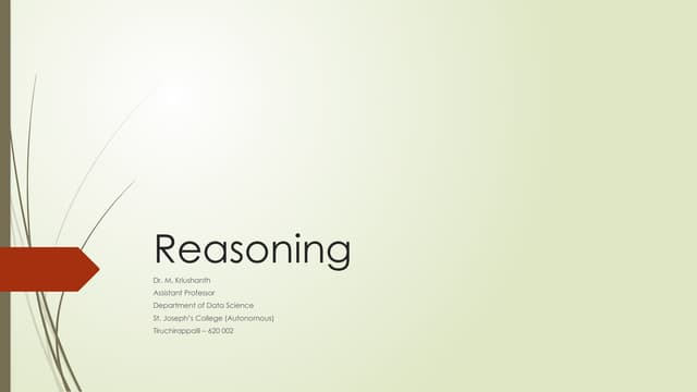 Reasoning to prepare for the competitive exams.pptx