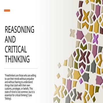 REASONING AND CRITICAL THINKING slides.pptx