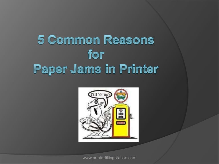 5 Common Reasons For Paper Jams In Printer