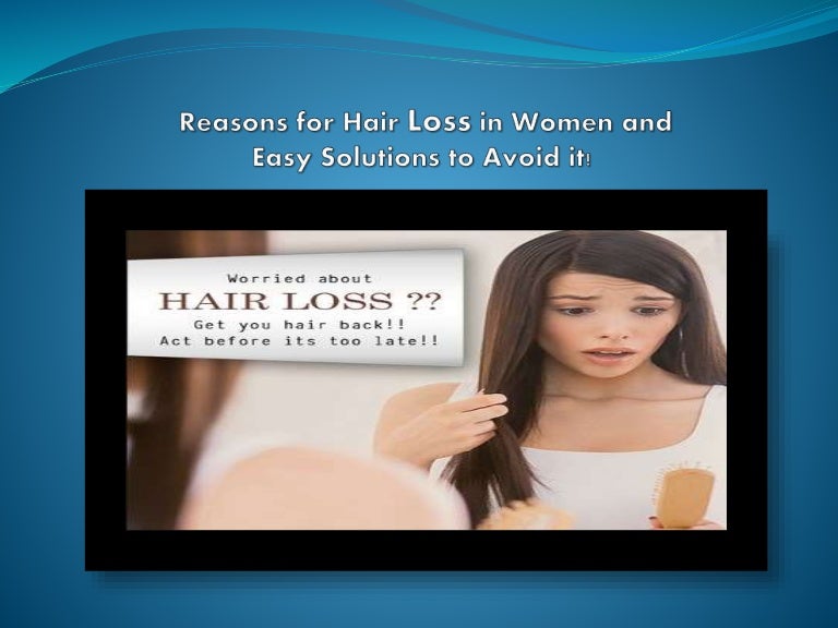 Reasons For Sudden Hair Loss In Women - The Top 10 Causes of Hair Loss
