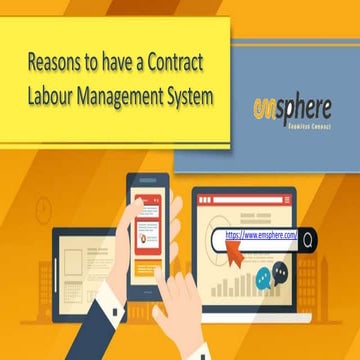 Reasons to have a contract labour management system
