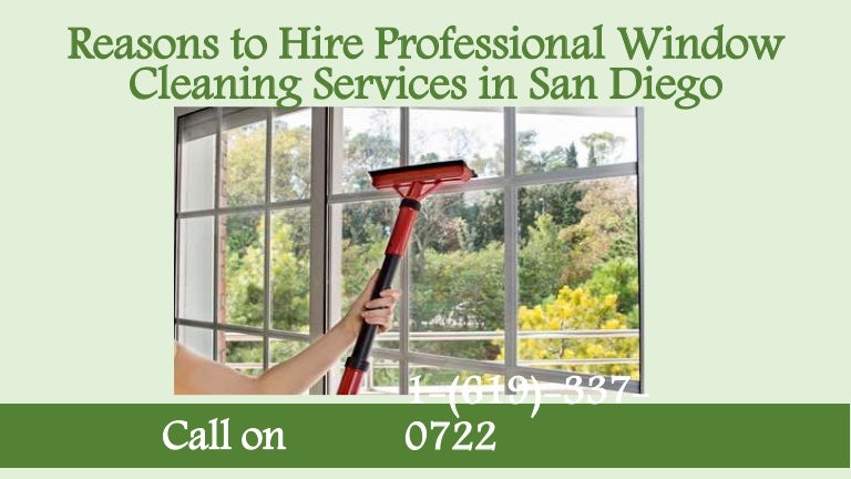 Reasons to hire professional window cleaning services in