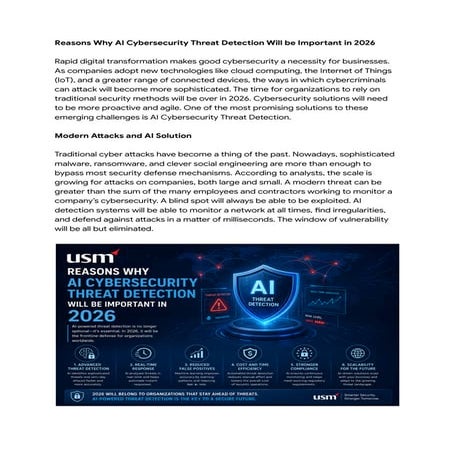 Top 8 Cybersecurity Trends to Watch Out in 2026 | PDF