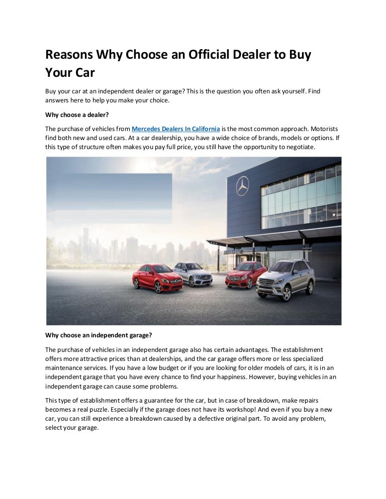 Dealerships That Buy Cars >> Reasons Why Choose An Official Dealer To Buy Your Car Dealerships That Buy Cars >> Reasons Why Choose An Official Dealer To Buy Your Car