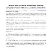 Reasons Why You Should Hire a Private Detective.pdf