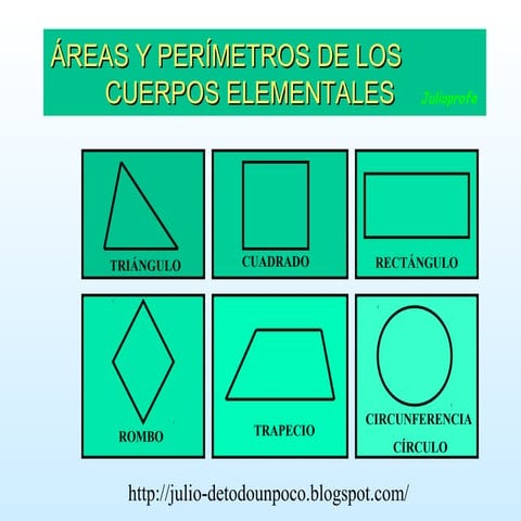 Áreas y perímetros 6º