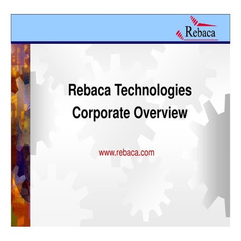 Rebaca technologies corporate overview