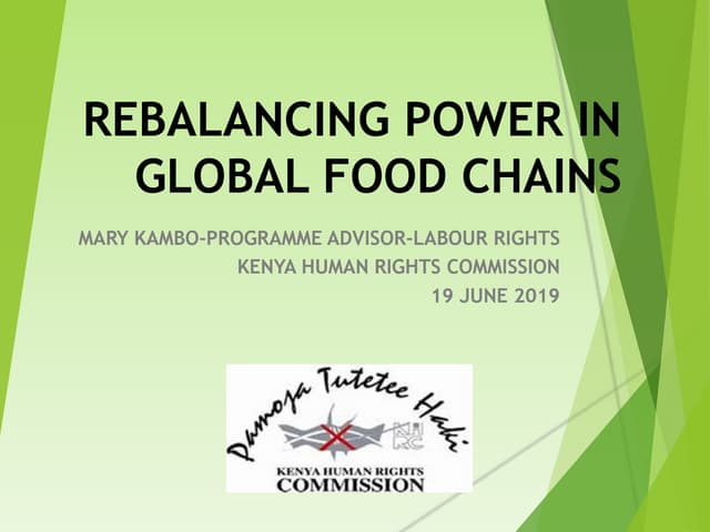 Rebalancing power in global food chains