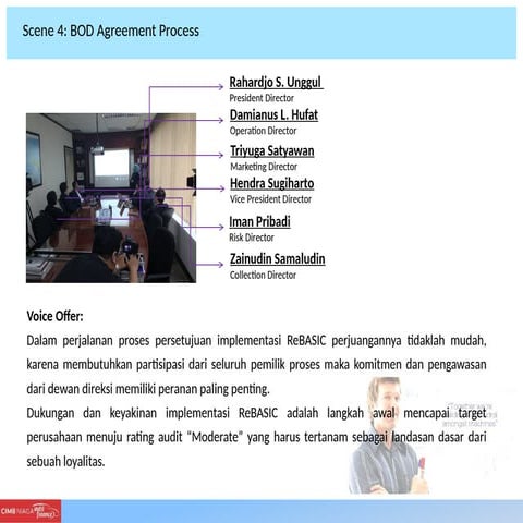 skenarion untuk mengenalkan bagaimana sosialisasi itu dirumuskan