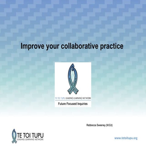 VPLDFFI14 pecha kucha on effective collaboration