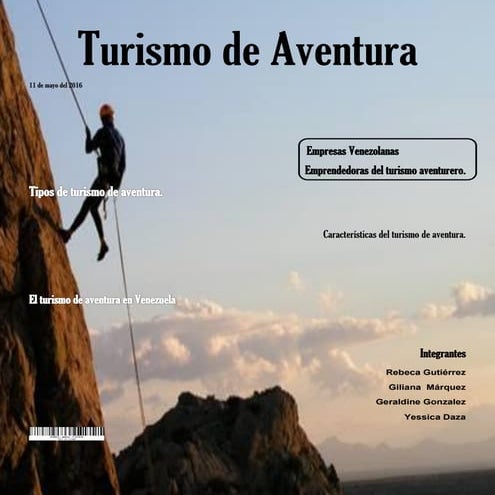 Rebeca turismo de aventura