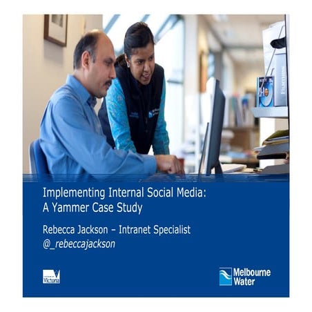 Implementing internal social media: A Yammer case study