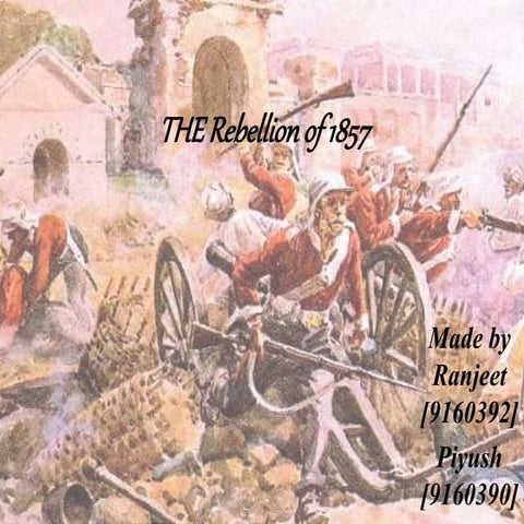 Rebellion of 1857