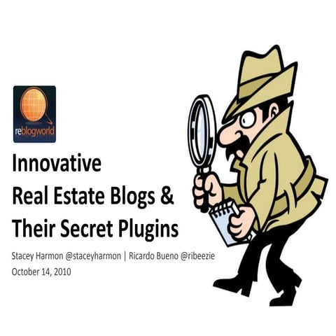 RE Blog World - Innovative Blogs & Their Secret Plugins