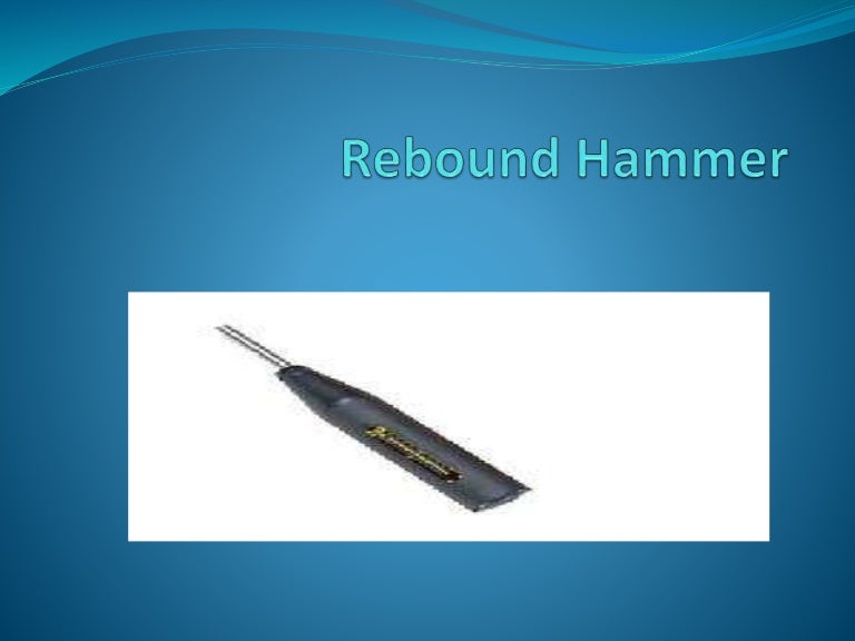 Rebound hammer