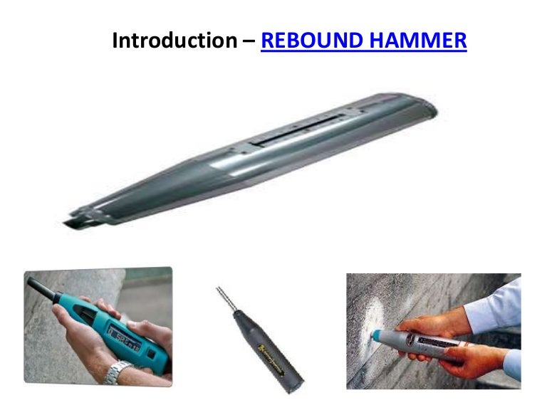 Rebound hammer introduction