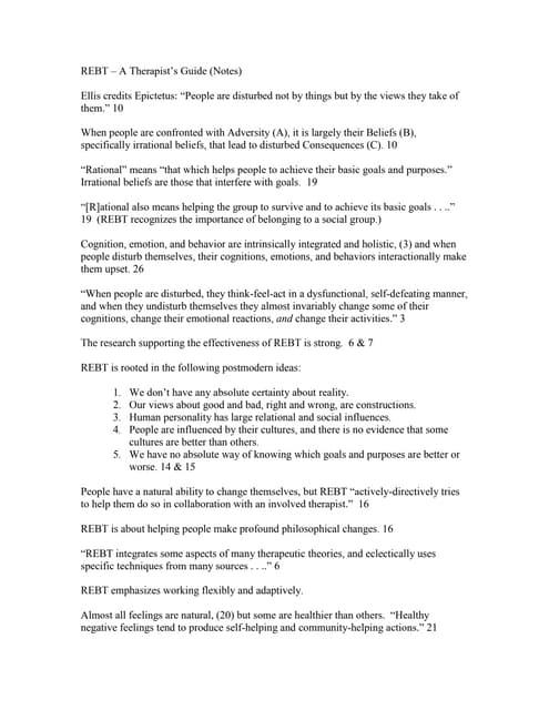 REBT-notes .doc