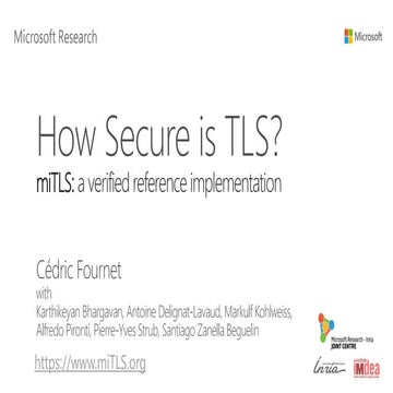 How (un)secure is SSL/TLS? | PPT
