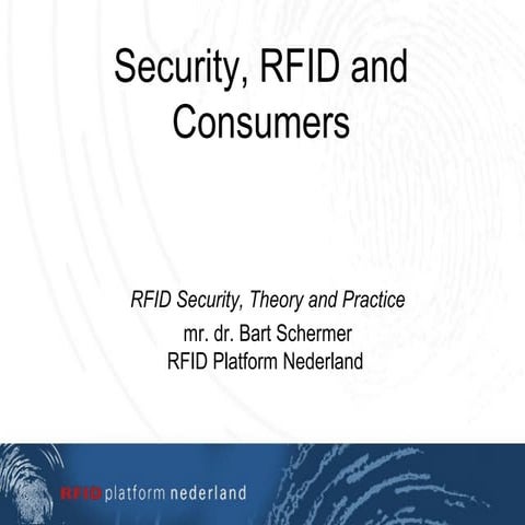 PRIVACY IMPACT ASSESSMENT (PIA) FOR RFID AND WIRELESS APPLICATIONS | PDF