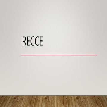 Recce